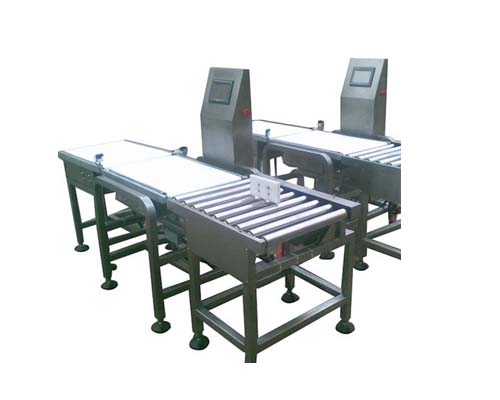 食品廠用自動(dòng)檢重秤 重量選別機(jī) 稱(chēng)重剔除機(jī)